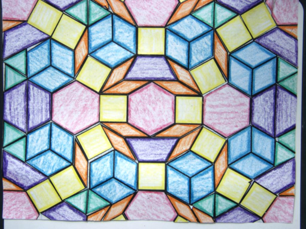 student tessellation examples