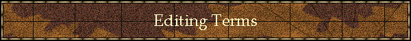 Editing Terms