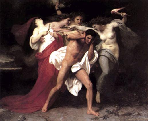 Painting: Erinyes (67kb)